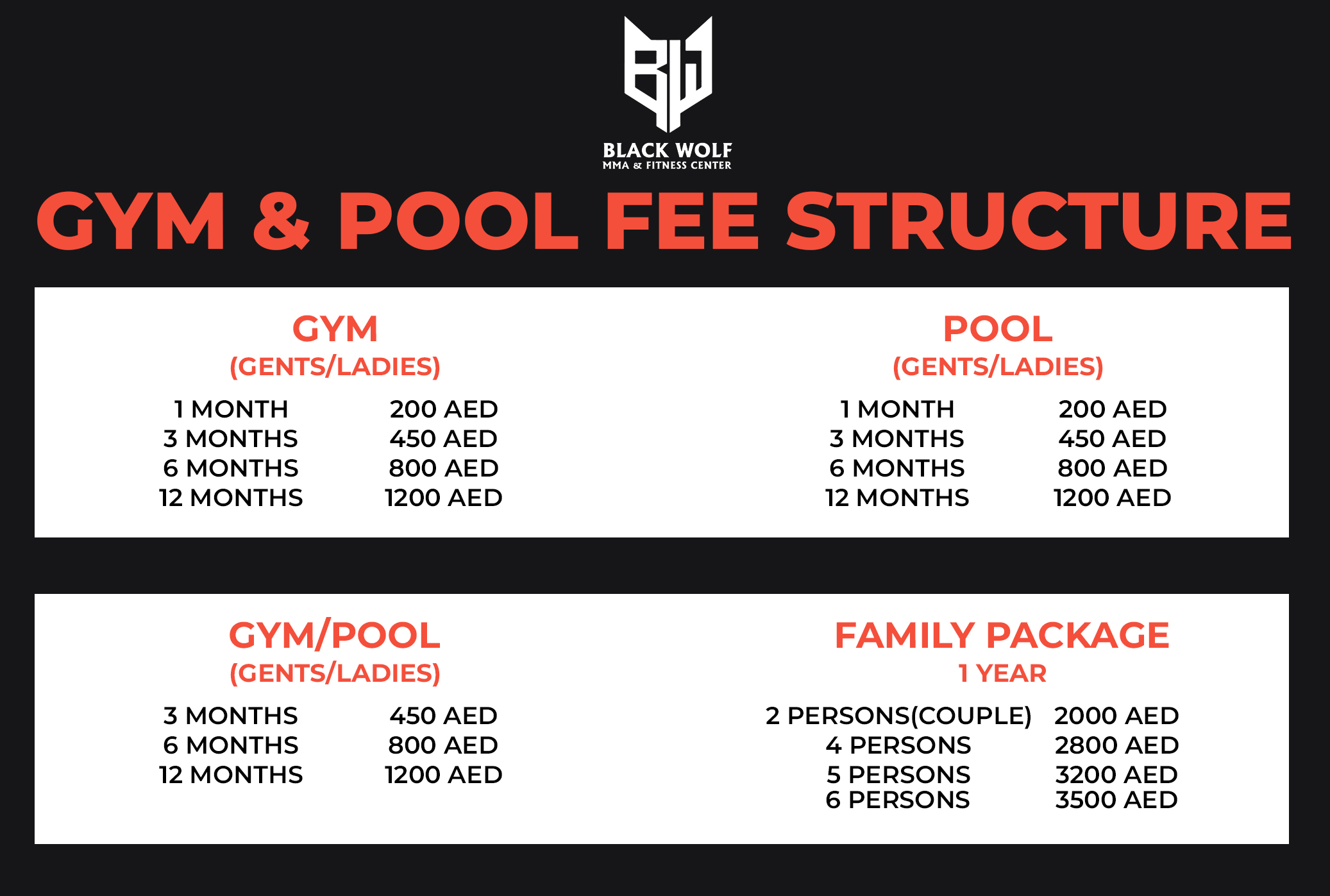 GYM & POOL MEMBERSHIP GYM & POOL MEMBERSHIP